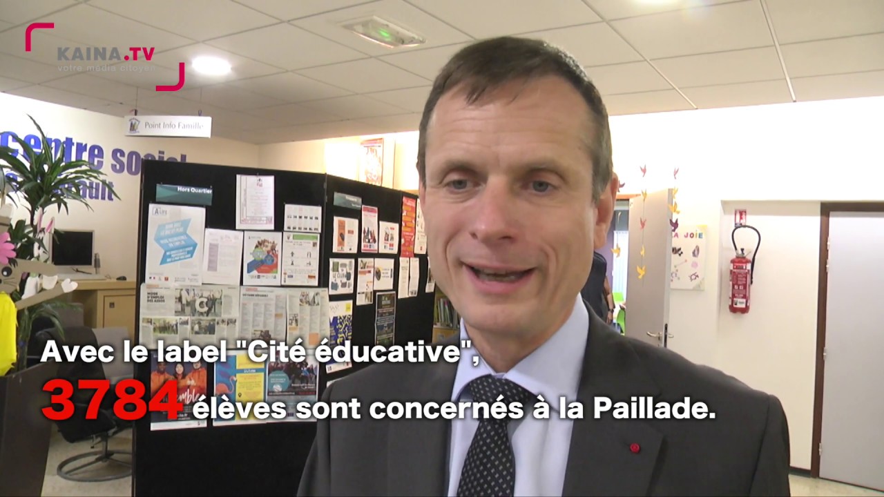 La Paillade : première visite du quartier pour Jacques Witkowski, le nouveau préfet de l’Hérault