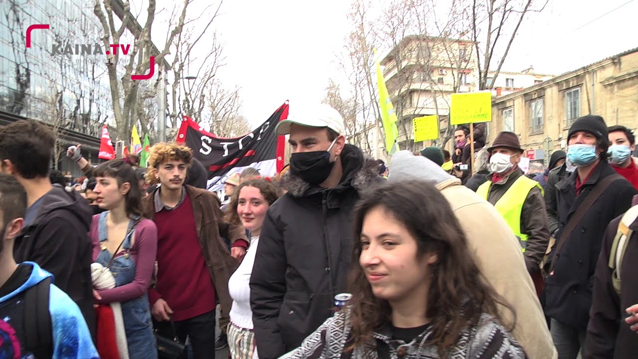 Montpellier/La Paillade : Manif Loi Sécurité globale