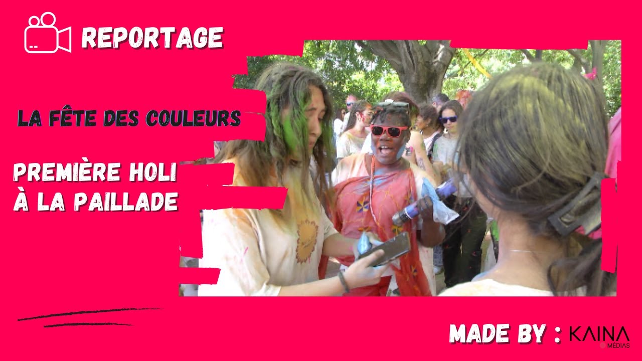 La Paillade célèbre Holi, la fête des couleurs.