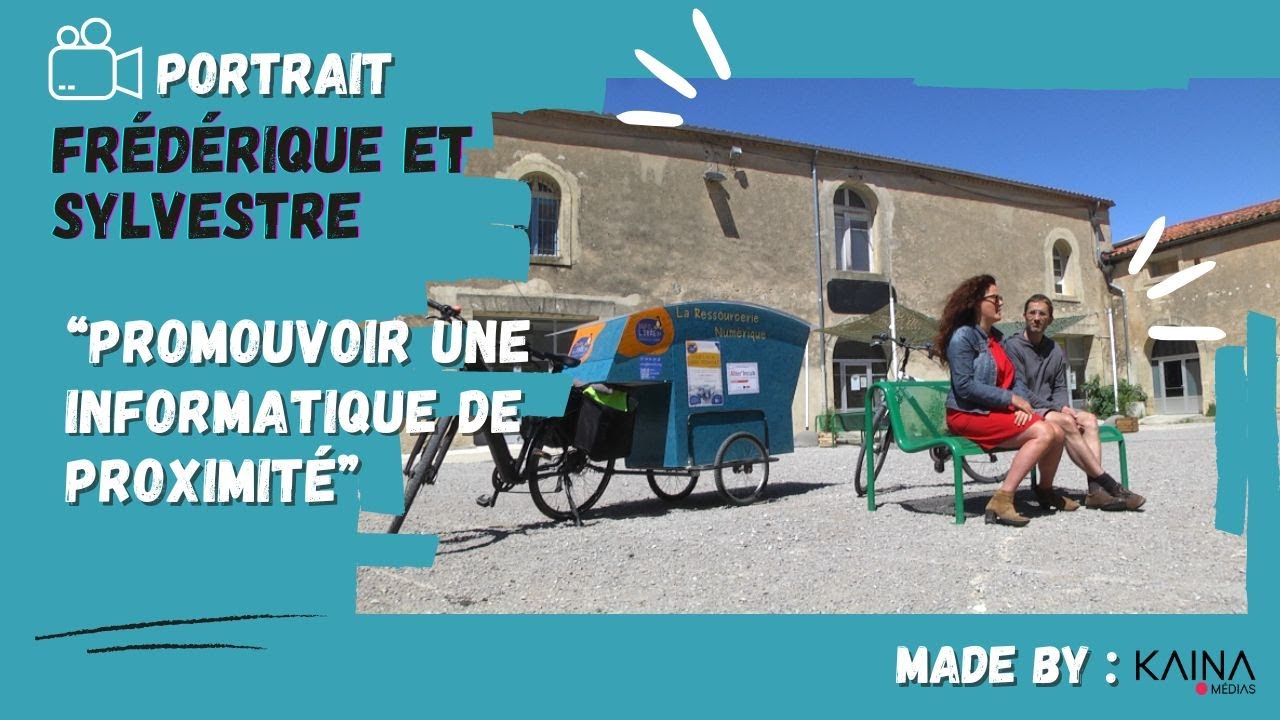 Frédérique et Sylvestre : « Promouvoir une informatique de proximité ».