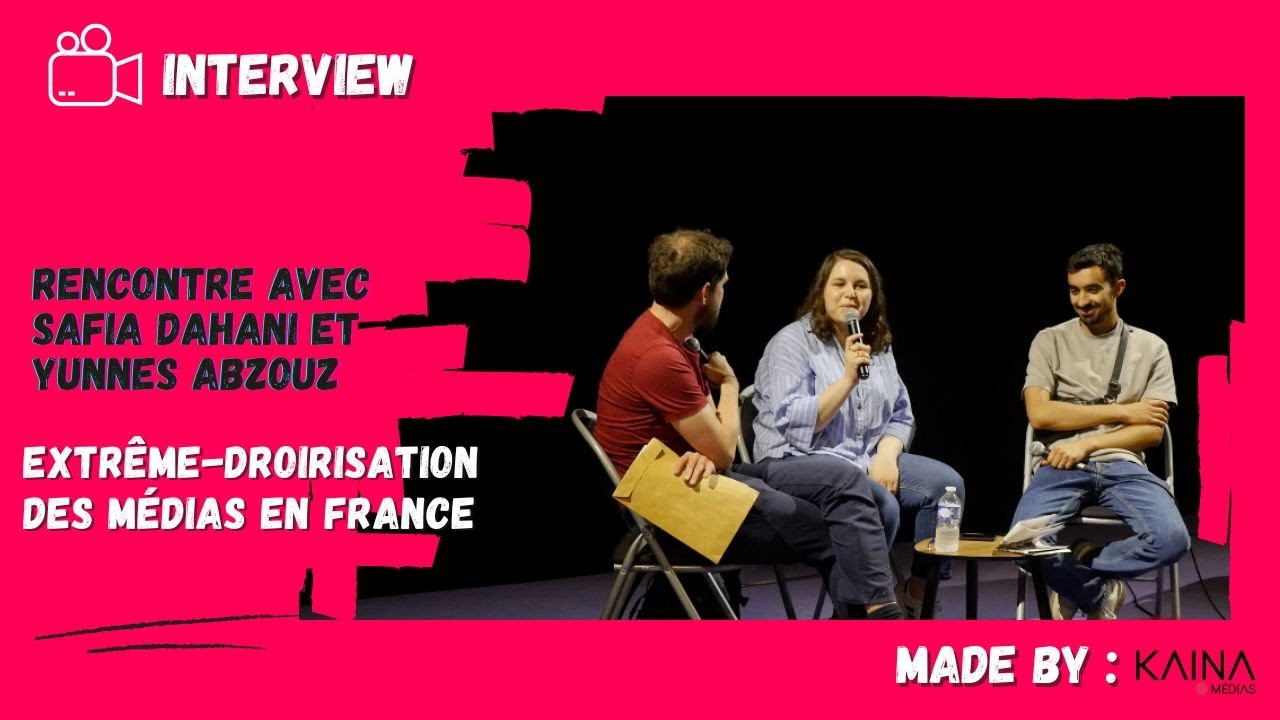 Rencontre avec Safia DAHANI et Yunnes ABZOUZ