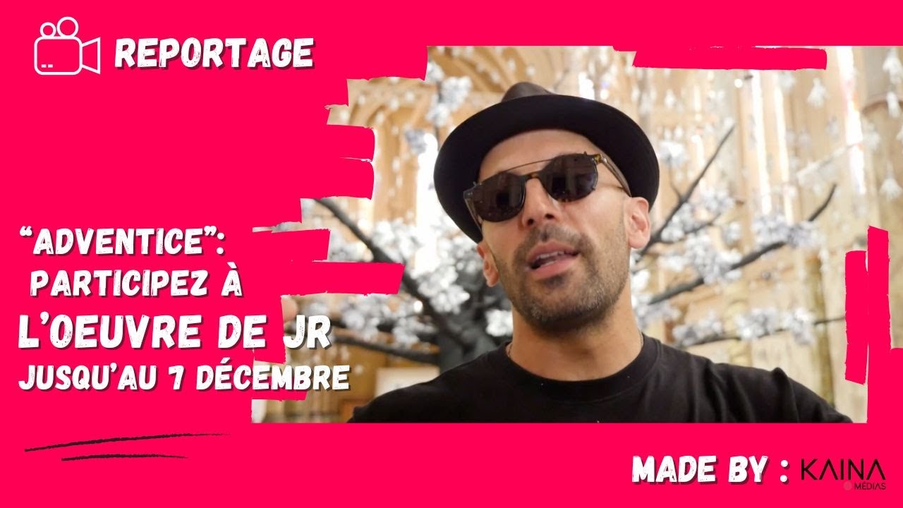 Montpellier : Participez à ADVENTICE, l’oeuvre de JR au Carré sainte-Anne.